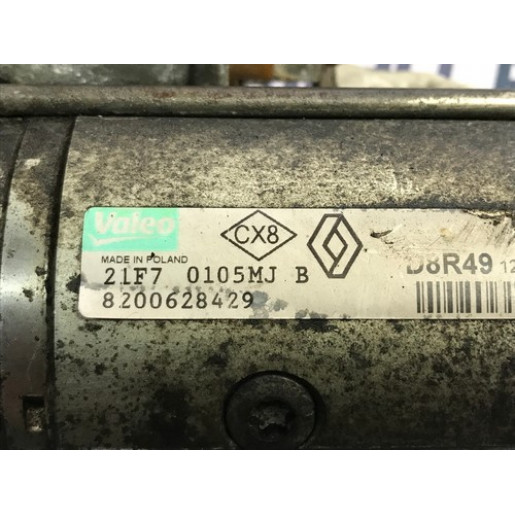 Стартер (2,4 кВт, 11 зубов) Renault Megane II 1.9 DCI 2002-2009 D8R49